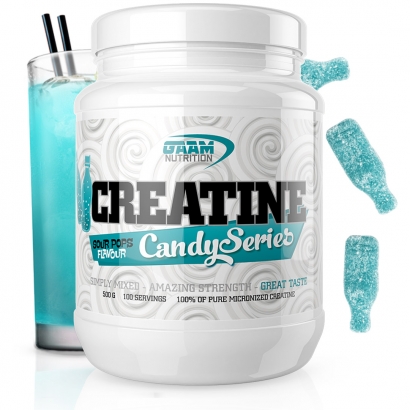 GAAM Nutrition Candy Series Creatine, 500 g, Sour Pops